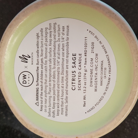 🧘🏻‍♀️Rae Dunn Meditate Scented Candle - Picture 5 of 5